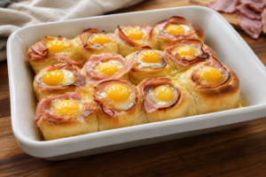 Breakfast Slider Sandwiches Hawaiian Rolls