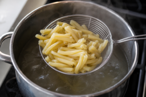 Chickpea Zucchini Pasta