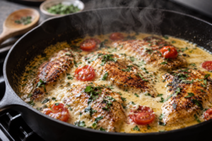 Creamy Garlic Parmesan Chicken Recipe