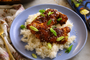 Crispy Citrus Glazed Chicken
