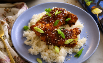 Crispy Citrus Glazed Chicken