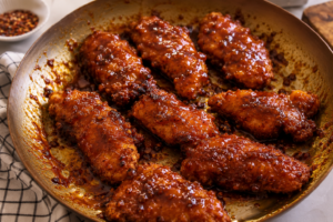 Crispy Citrus Glazed Chicken