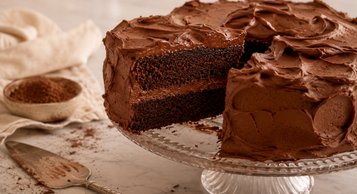 Decadent Chocolate Cake Recipe