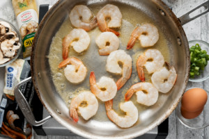 Easy Keto Shrimp Fried Rice Recipe