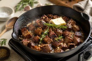 Garlic Butter Steak Bites