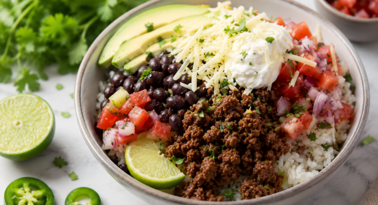 Healthy Taco Bowl Recipe