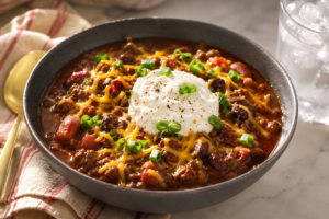 Hearty Homemade Chili