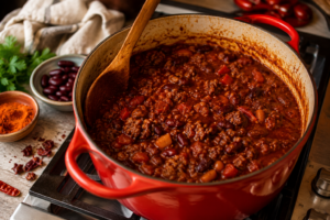 Hearty Homemade Chili
