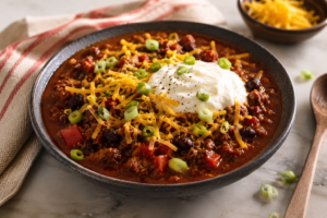 Hearty Homemade Chili