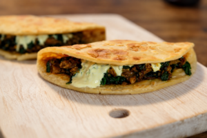 Indian-Style Egg Breakfast Wrap