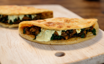 Indian-Style Egg Breakfast Wrap