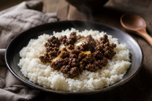 Korean Ground Beef Bowl Recipe
