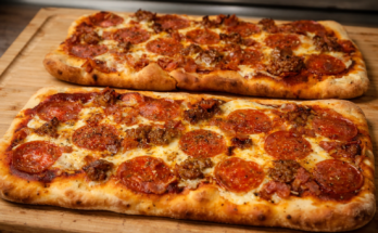 Meat Lovers Flatbread Pizza