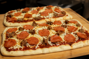 Meat Lovers Flatbread Pizza