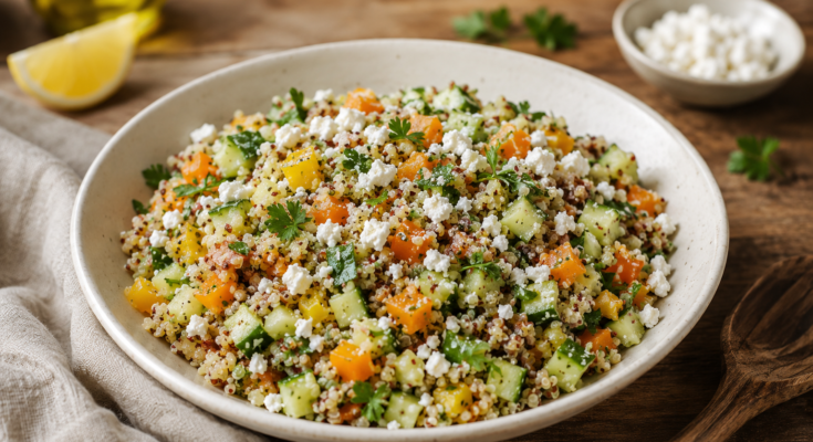 Mediterranean Quinoa Salad