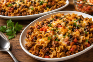 One Pan Ground Beef Taco Skillet