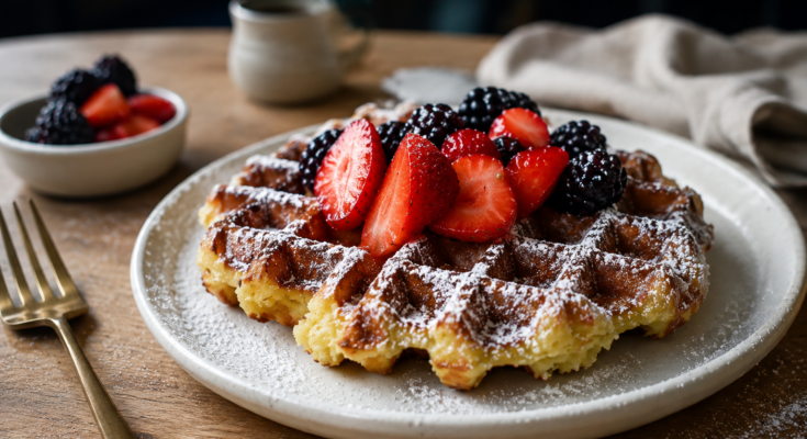 Perfect Homemade Waffles Recipe