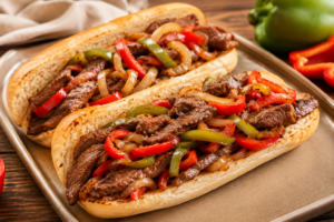 Philly Cheesesteak Sandwiches