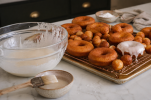 Recipe for Homemade Glazed Donuts