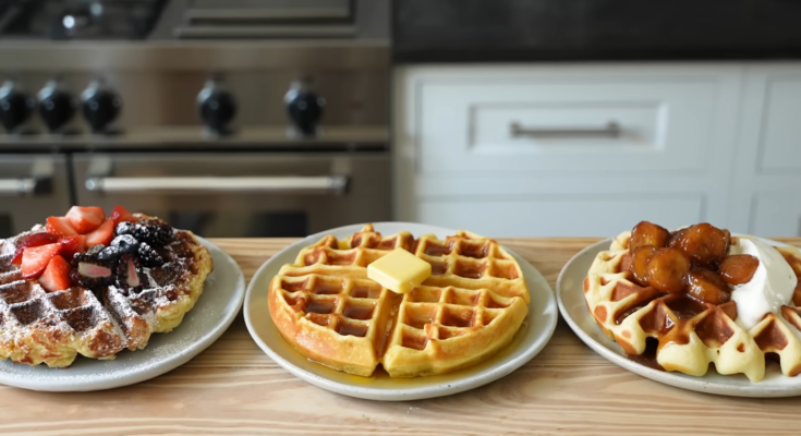 Perfect Homemade Waffles Recipe
