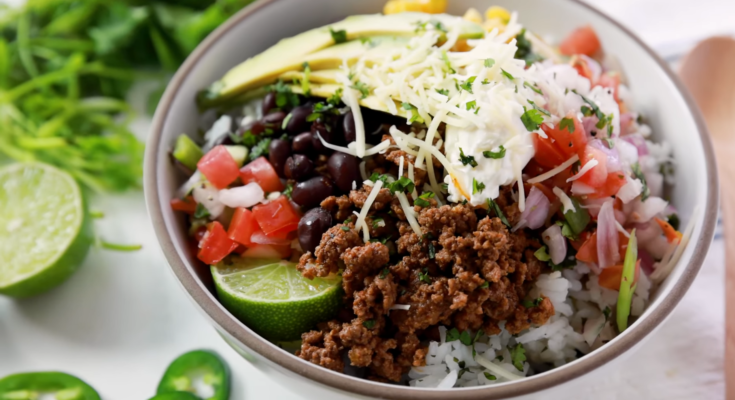 Healthy Taco Bowl Recipe
