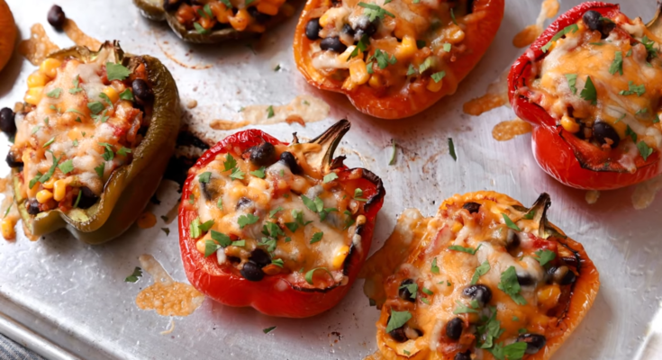 Easy Stuffed Bell Peppers Recipe