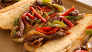 Easy Philly Cheesesteak Sandwiches Recipe