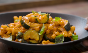 Chickpea Zucchini Pasta Recipe