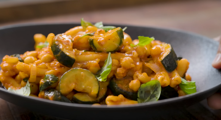 Chickpea Zucchini Pasta Recipe