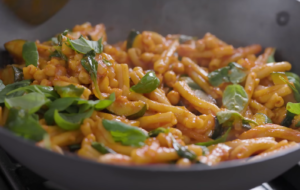 Chickpea Zucchini Pasta Recipe