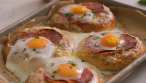 Egg-in-the-Hole Bagels