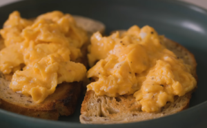 Cacio e Pepe Egg Toasts