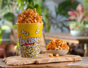 Five Ways to Make Buttered, Cheese, Tandoori, Chatpata Mint, and Caramel Popcorn