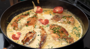 Creamy Garlic Parmesan Chicken Recipe