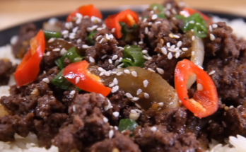 Korean Ground Beef Bowl