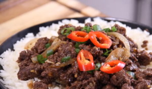 Korean Ground Beef Bowl