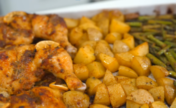 Lemon Herb Roasted Chicken and Potatoes Recipe