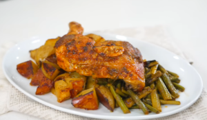 Lemon Herb Roasted Chicken and Potatoes Recipe
