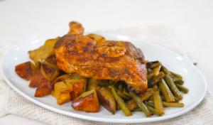 Lemon Herb Roasted Chicken and Potatoes Recipe