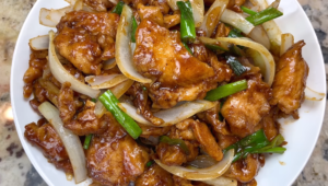 Best Chicken and Onion Stir Fry Recipe