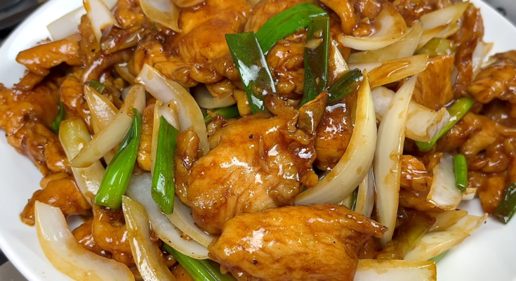 Best Chicken and Onion Stir Fry Recipe