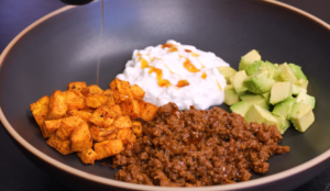 Korean-Inspired Ground Beef Bowl 