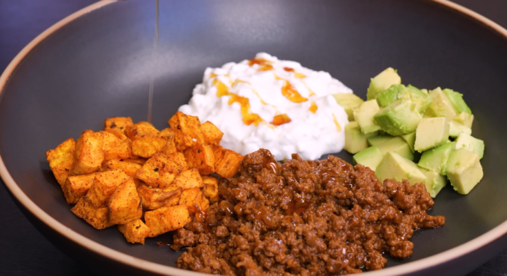 Korean-Inspired Ground Beef Bowl