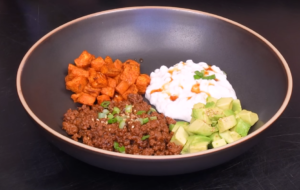 Korean-Inspired Ground Beef Bowl 