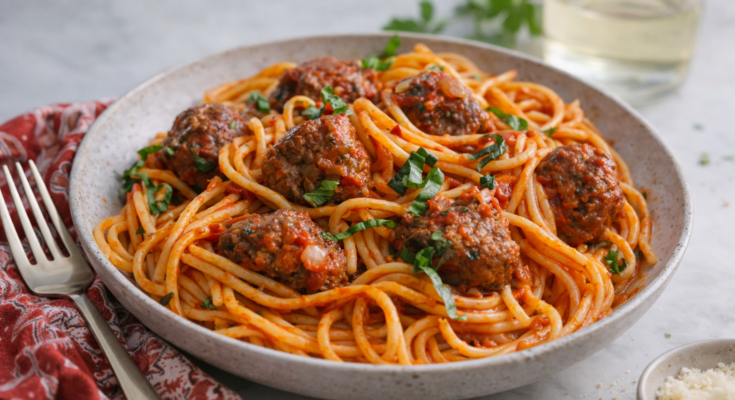 Spaghetti and Meatballs Recipe