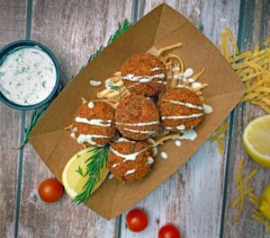 Crispy Chickpea and Potato Balls Recipe