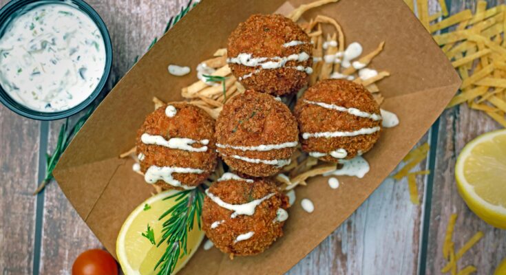 Crispy Chickpea and Potato Balls Recipe