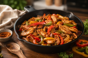 Cheesy Baked Fajita Chicken Recipe