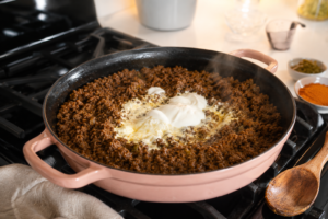 Cheesy Taco Bombs in the Air Fryer