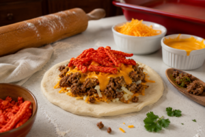 Cheesy Taco Bombs in the Air Fryer